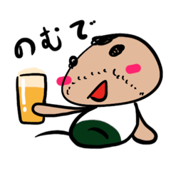 Lineスタンプ 泥酔おじさん 8種類 1円