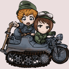 ドイツ軍戦車スタンプ1939-1945 | LINEスタンプ | Yoshiyuki Matsunaga